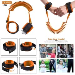 Child Anti-Lost Wrist-Band, Toddler Kids Baby Safety Walking Harness &