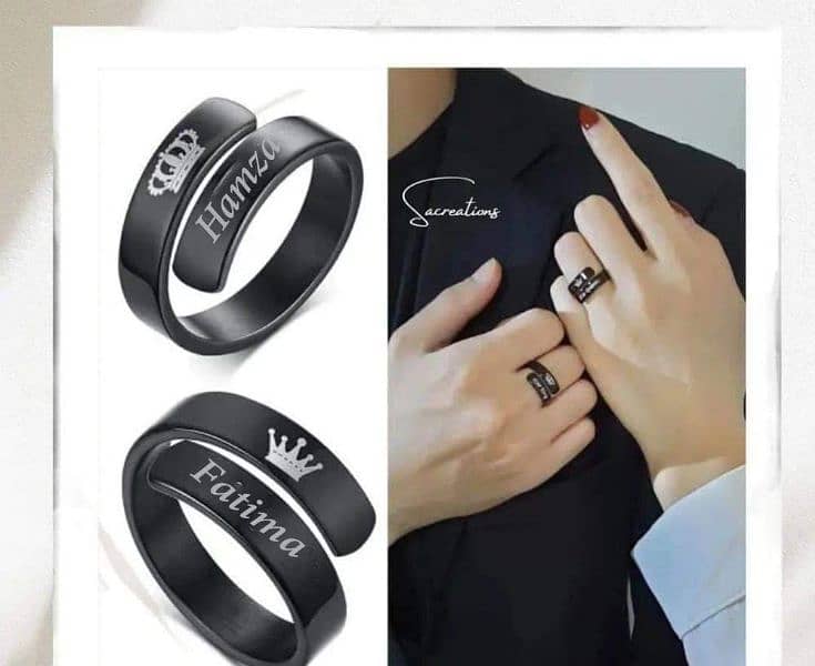 Customize Couple Ring 0