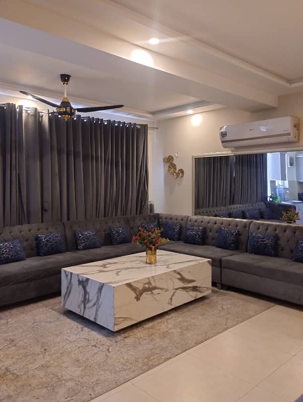 2 Bed Fully Furnished With Original Pictures Attached Available For Rent In The Heart Of Bahria Town Lahore 1