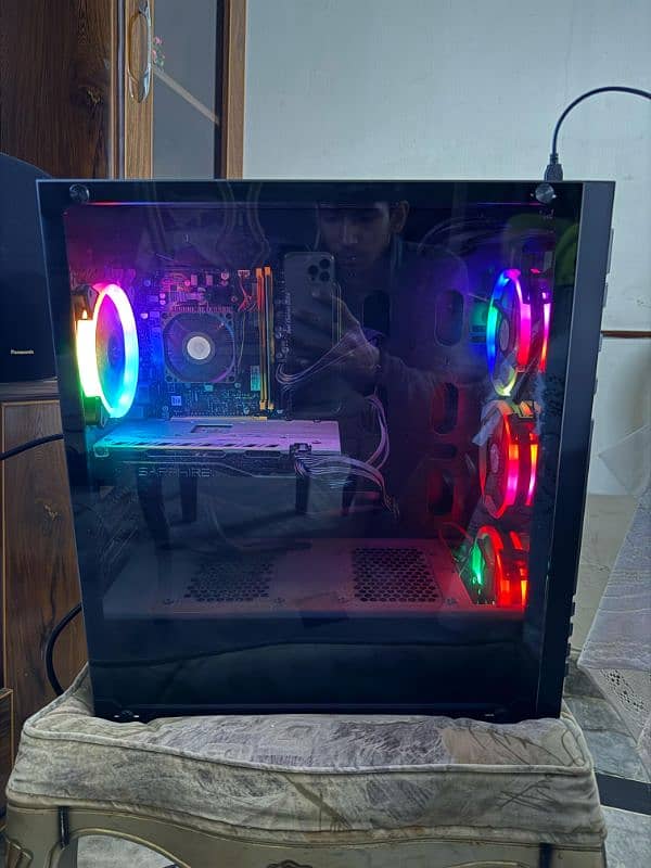 Gaming pc ryzen 5 1500x , 16gb ram read description 1