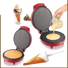 Ice cream cone waffle cone maker