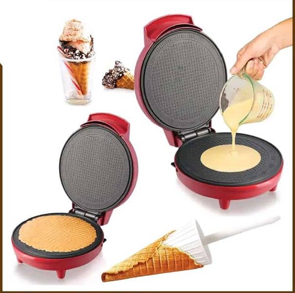 Ice cream cone waffle cone maker 0