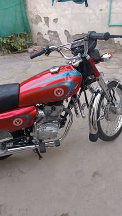 Honda 125 Red color 2021 model