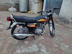 Honda 125 2021 Model in black color