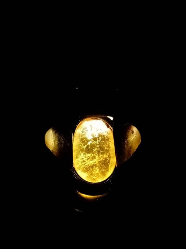 Natural Pukhraj Ring Stone – Premium Yellow Sapphire" 2