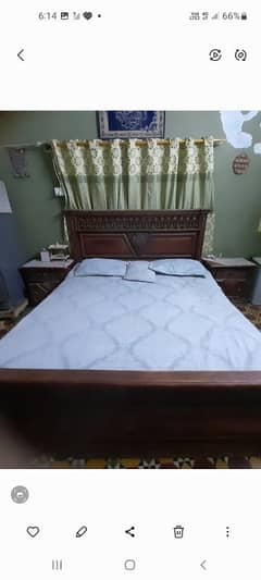 KIND BED WITHOUT MATTRESS