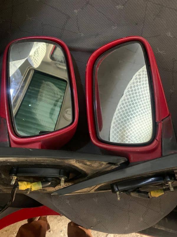 Toyota Vitz 2002 side mirror 1