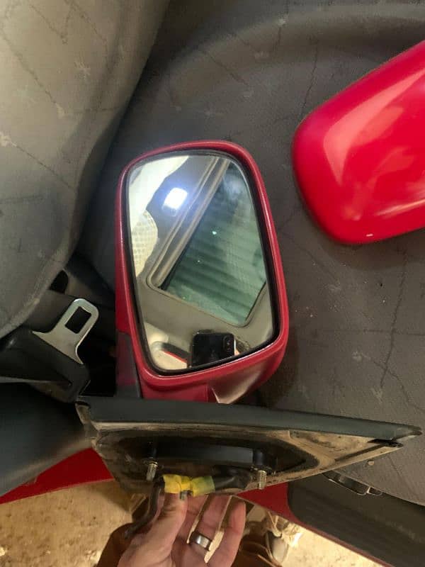 Toyota Vitz 2002 side mirror 3