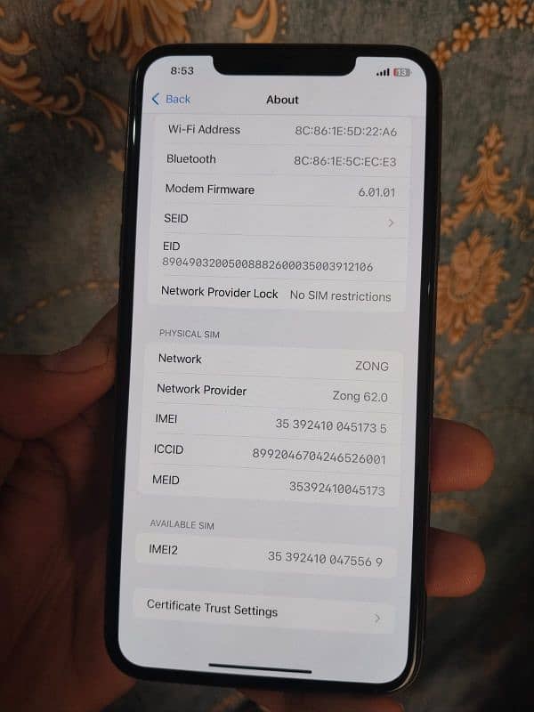 I phone 11 pro max . 64gb PTA approved with original box 3