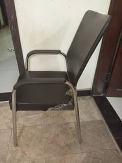 8 chairs new condition only 2 months use