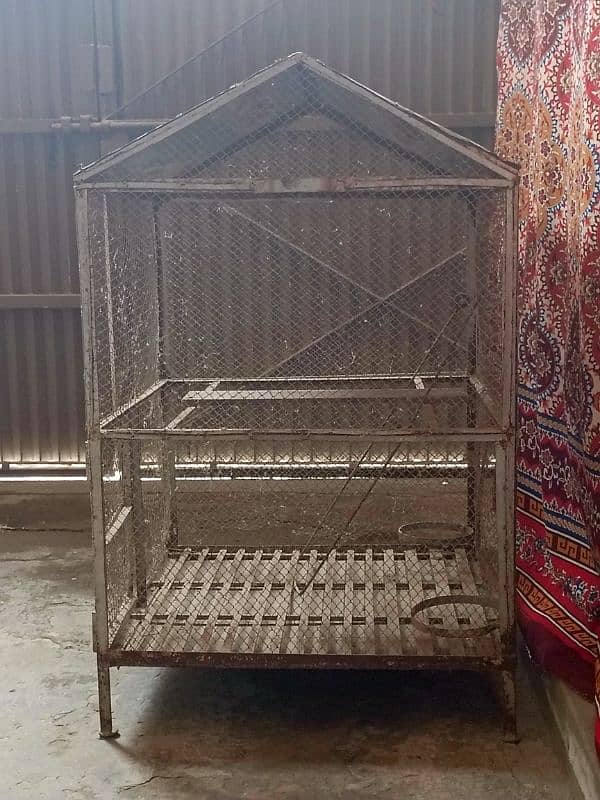 cage for sale love birds and parrots, hens 1