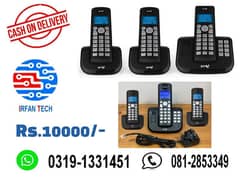 Tero Handset PTCL Wireless Cordless Telephone with all Accessories