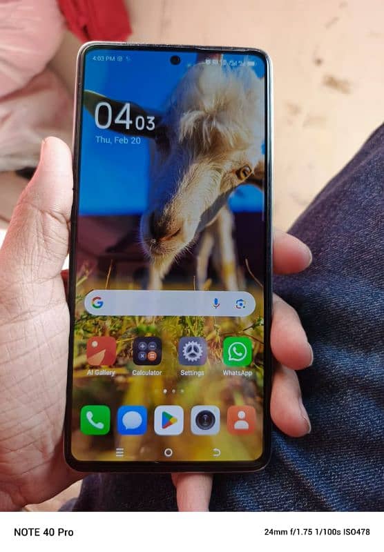 Tecno camon 20 8+8gb 256gb 3