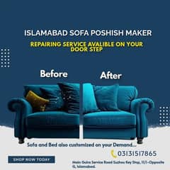 L shape sofa / sofa set / sofa repair / fabric change / sofa poshish