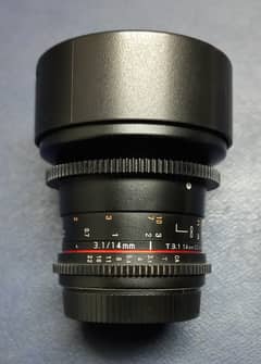 Samyang 14mm Lens