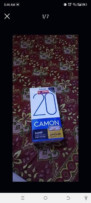 tacno camon 20 8+8+ . 256 6