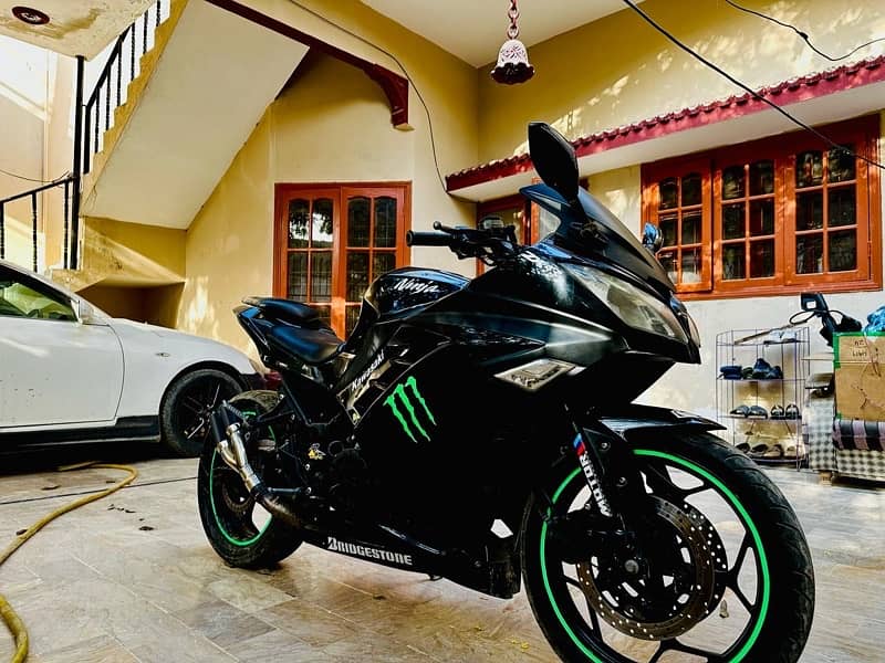 Kawasaki zx4r replica 3