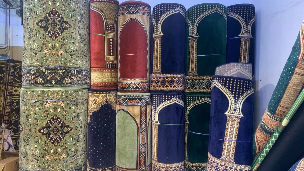 Prayer Mats / jaa e namaz / new velvet mats / prayer mats for sale 16