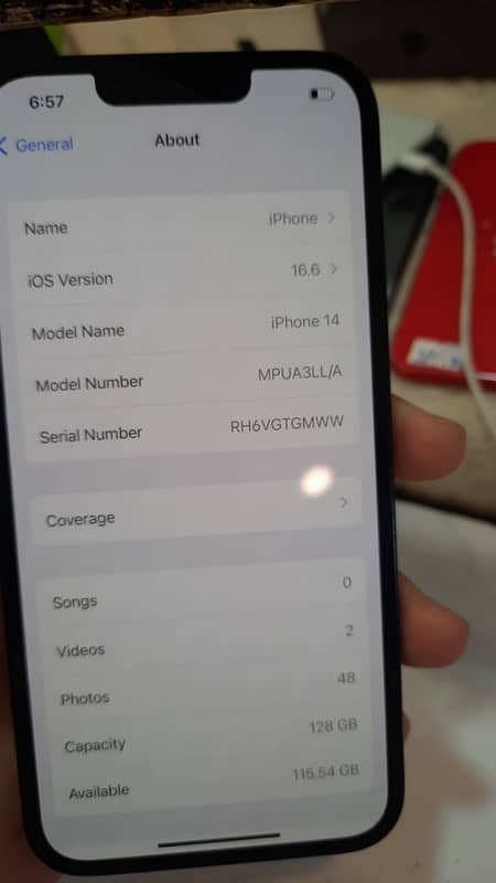 I phone 14 128 gb 4