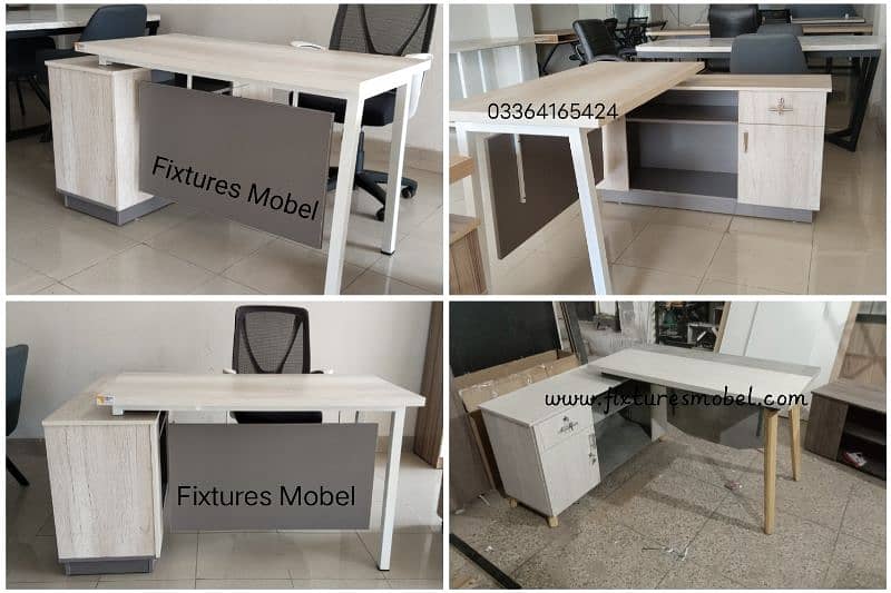 Office Table, Executive Office Table, Manager Desk, L Shaped 1