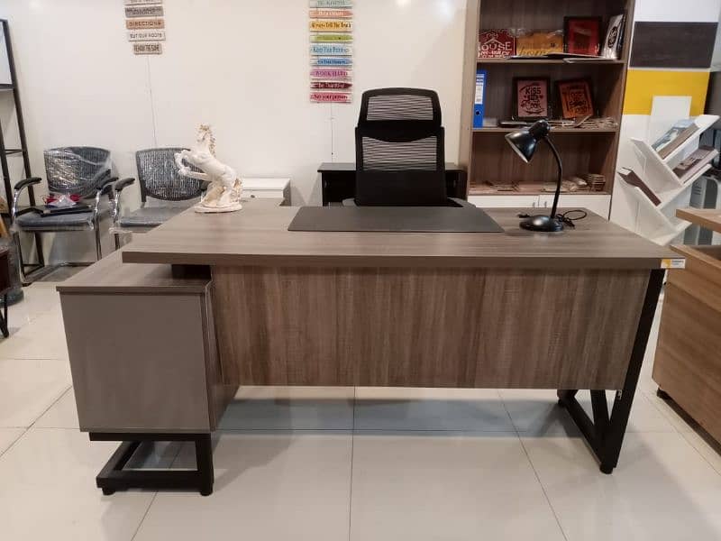 Office Table, Executive Office Table, Manager Desk, L Shaped 7
