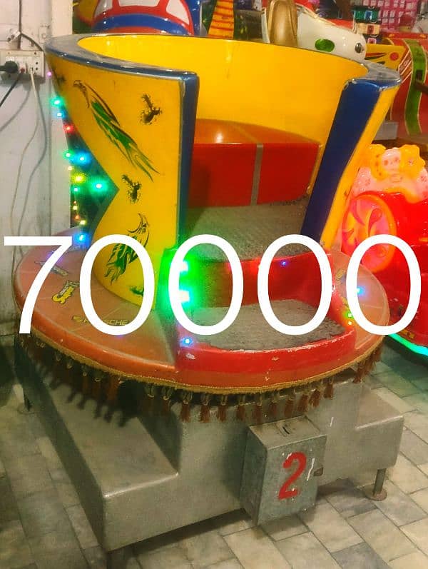 Token wale jhule , Coin operated rides , Arcade games ,jumping castle. 6
