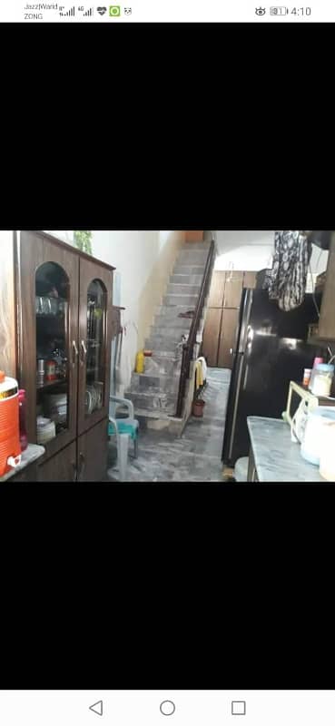 2.5 marla 1.5 story solid house sale in low price all connections bank stop feroz pur road 5