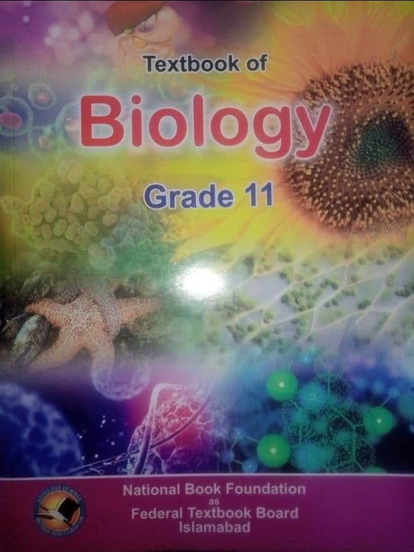 Federal board 11th and 12th class biology books 0