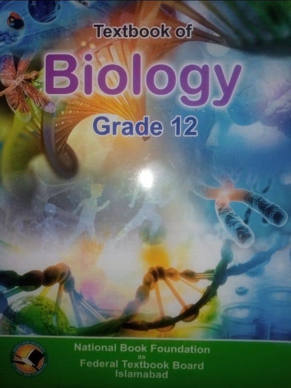 Federal board 11th and 12th class biology books 2