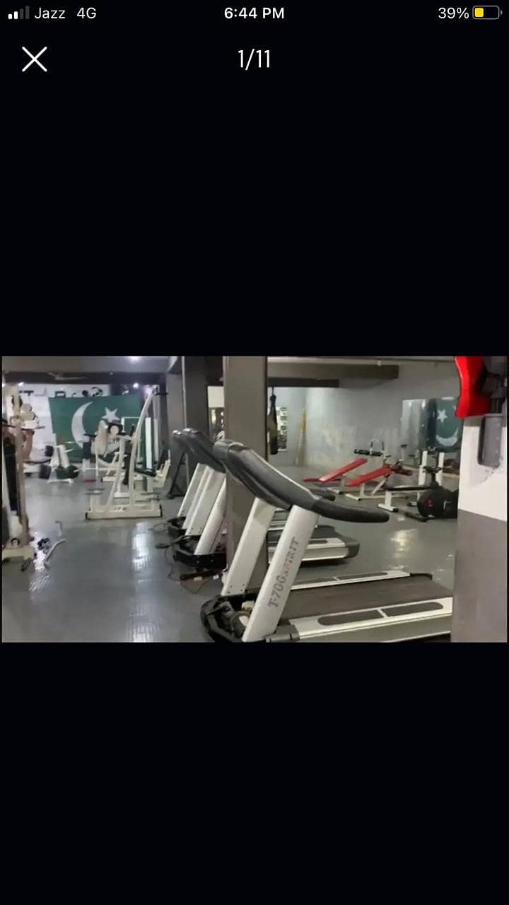 GYM FOR SALE 6 LAK INCOME MONTHLY 300 CUSTOMER 2K FEE EACH PESHAWAR 8