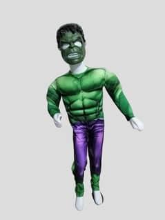 Hulk Muscular Costume for Kids