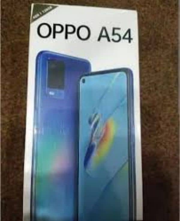 oppo a54 good condition 0