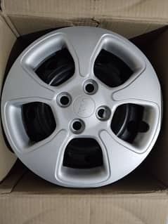 kia picanto steel rims and wheel caps