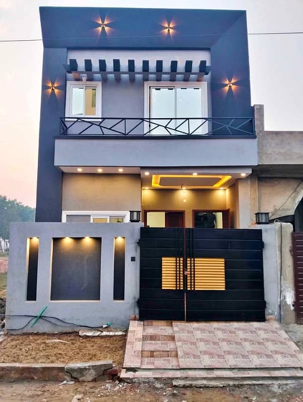 3 Years Installments Plan Brand New Luxury House For Sale In Park View City 0