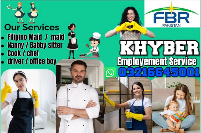 Maids / House Maids / Chef / House Cook / Baby Sitter maid available 0