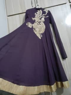 kali frock with chori dar pajama