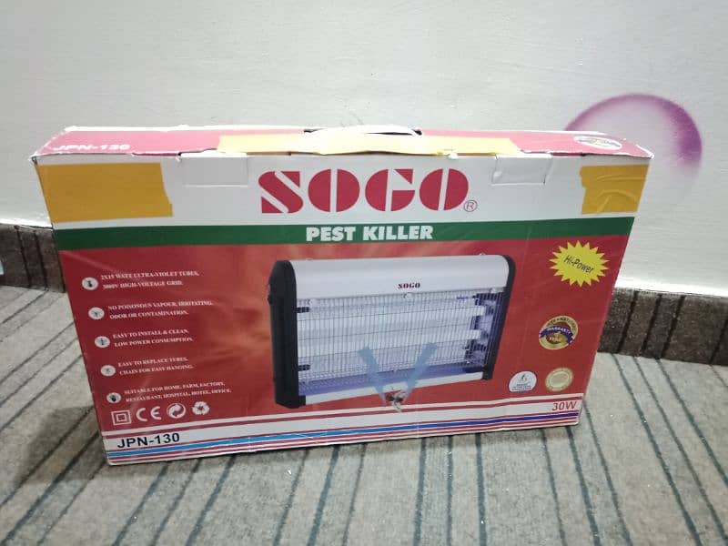 imported sogo mosquito killer for sale . . only 4 month used 6