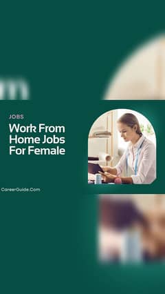 Female Work form Home