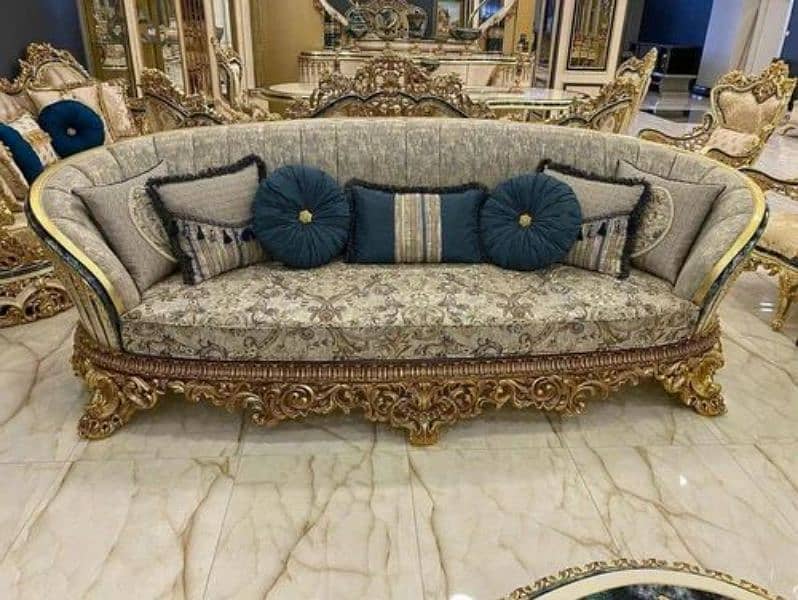 New And Stylish Sofas luxury & Antique style | 2 Seater | 3,4,5 Seater 4