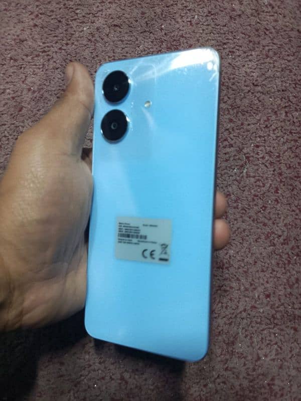 Realme note 60. back paper laga hua hai. 0