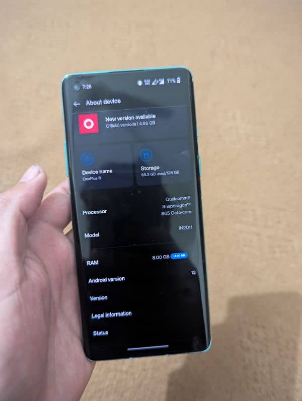 one plus 8 5