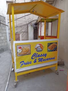 Burger fries Stall counter