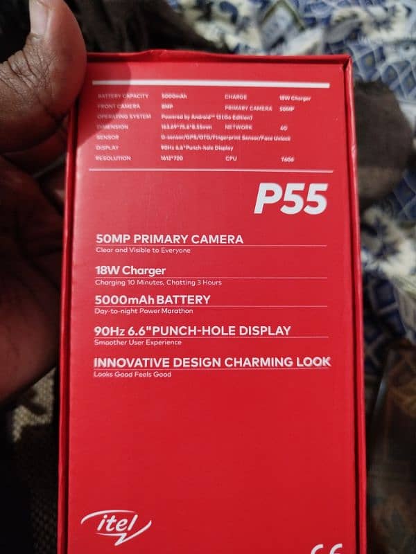 Itel p55 8GB and 128GB for sale 7