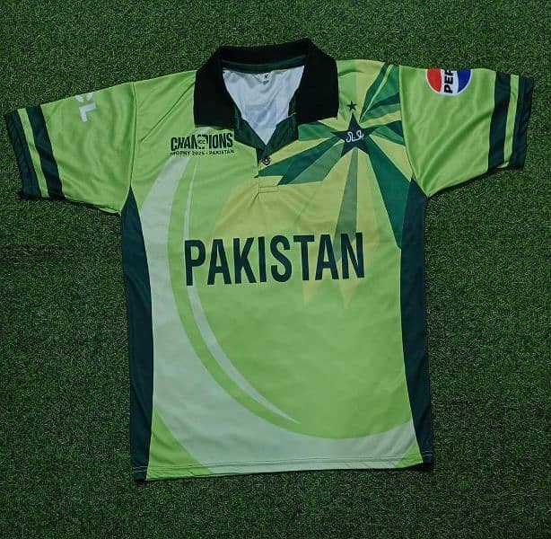 Pakistan champion trophy shirt 1-Pic in green 2