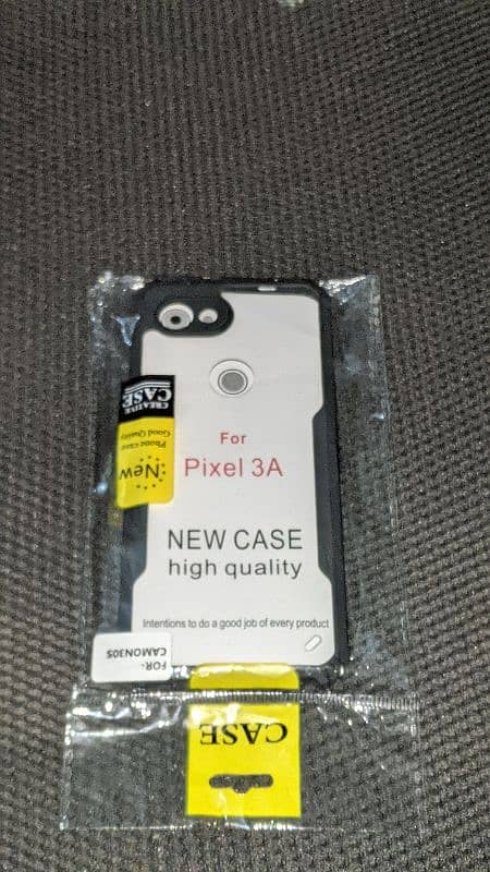 Google Pixel 3a premium transparent cover 0