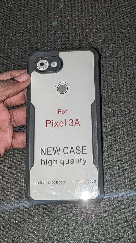 Google Pixel 3a premium transparent cover 4