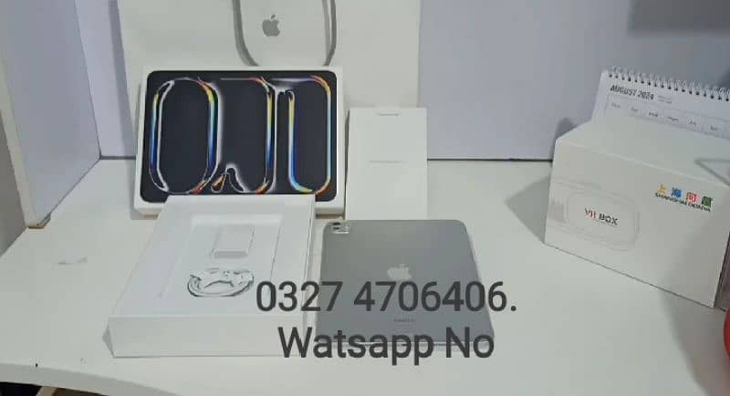 iPad Pro M4 256GB # Watsapp No # 03274706406 1