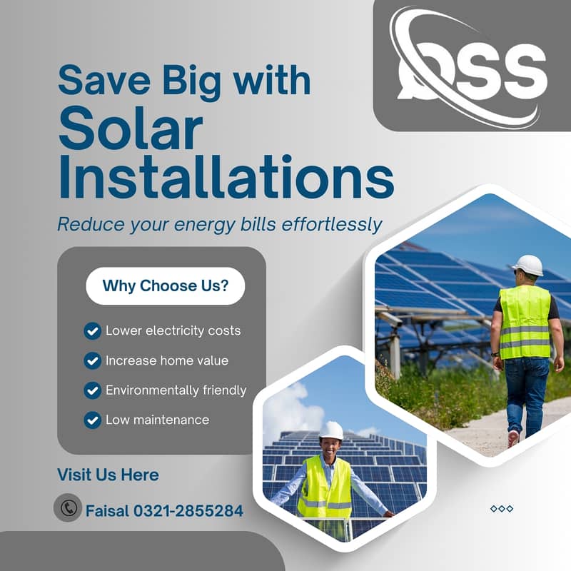 Solar System Installation |Solar Plates | Solar Inverter 0