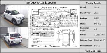 Toyota Raize 2020 Z-360