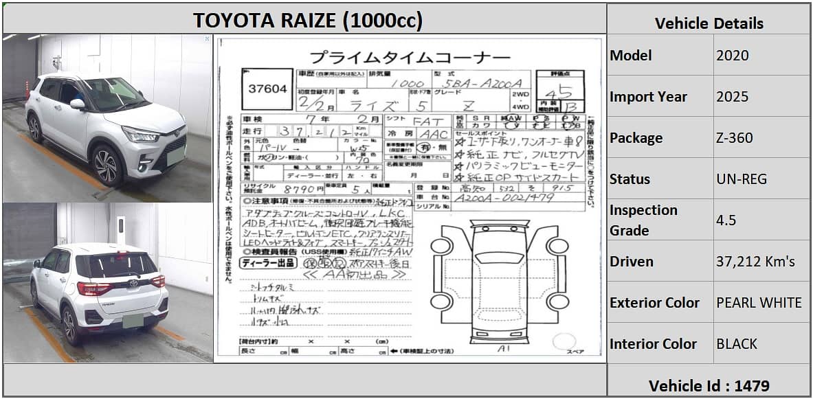 Toyota Raize 2020 Z-360 0